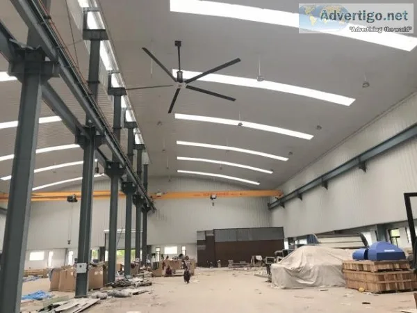 HVLS Industrial Ceiling Fan Manufacturer in Ahmedabad