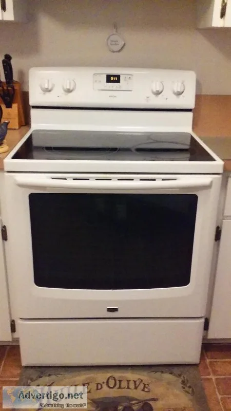 Maytag Electric 30&quot Range Stove 5-Burners Speed Heat Lg. Ove