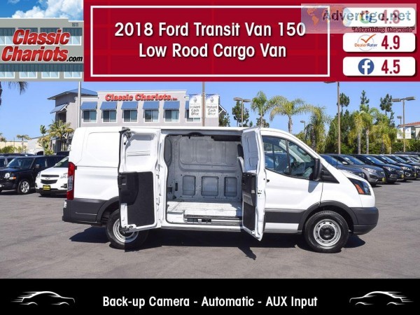 Used 2018 FORD TRANSIT VAN 150 LOW ROOF CARGO VAN for Sale in Sa