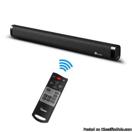 Elecder Sound Bars for TV 6 Speakers 38 Inch 60 Watt 2.0 Channel