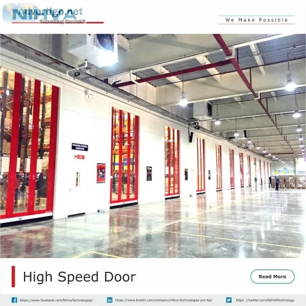 High speeds automation doors  Nivha Technologies