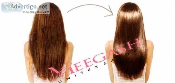 Hair Straightening Service by Meegash