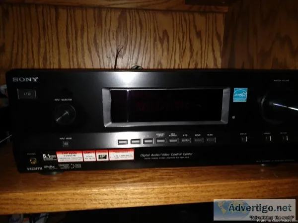 Sony amplifier and Bose speakers
