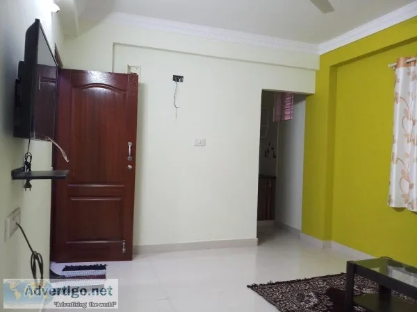 STUDIO FURNISHED Flat 1 BHK FOR RENT  Madiwala near Silk Board.