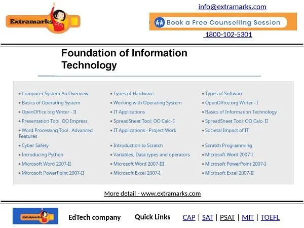 Foundation of Information Technology