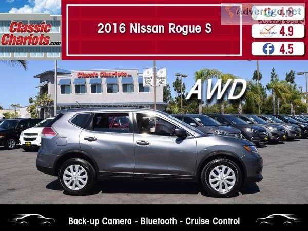 Used 2016 NISSAN ROGUE S AWD for Sale in San Diego - 20425