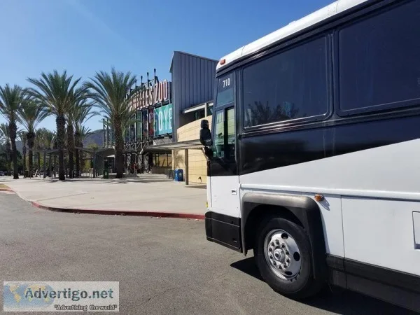 Charter Bus Rental in Los Angeles