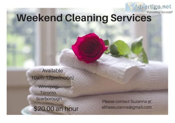 Weekend Cleaning Services