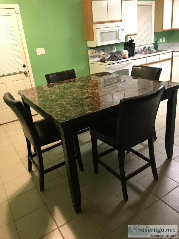 Marble kitchen table