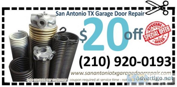 San Antonio TX Garage Door Repair