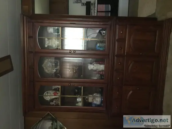 Solid wood hutch for sale