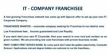franchisee