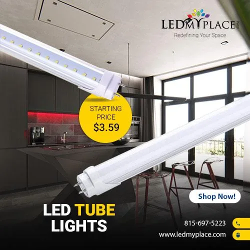 Use LED Tube Lights To Save On Your Energy Bills