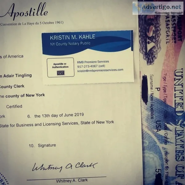 APOSTILLED U.S. PASSPORT ITALIAN TRANSLATIONS