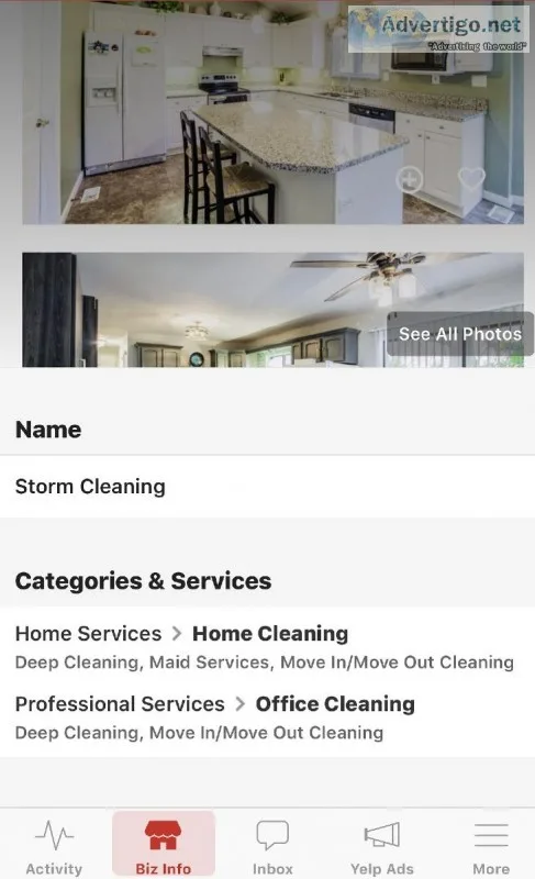 Storm House Cleaning