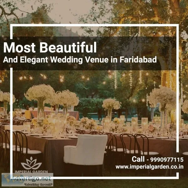 Best Marriage Garden in Faridabad - Imperial Garden