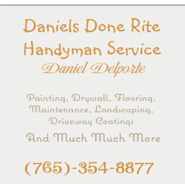 Daniels Done Rite Handyman