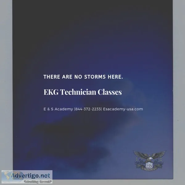 There Are No Storms Here - Phlebotomy Technician CLasses