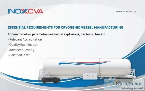 Liquid Oxygen Nitrogen and Argon Transport Tanks - Inox