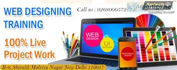 Web Designing Course Provided by Aptech Malviya Nagar