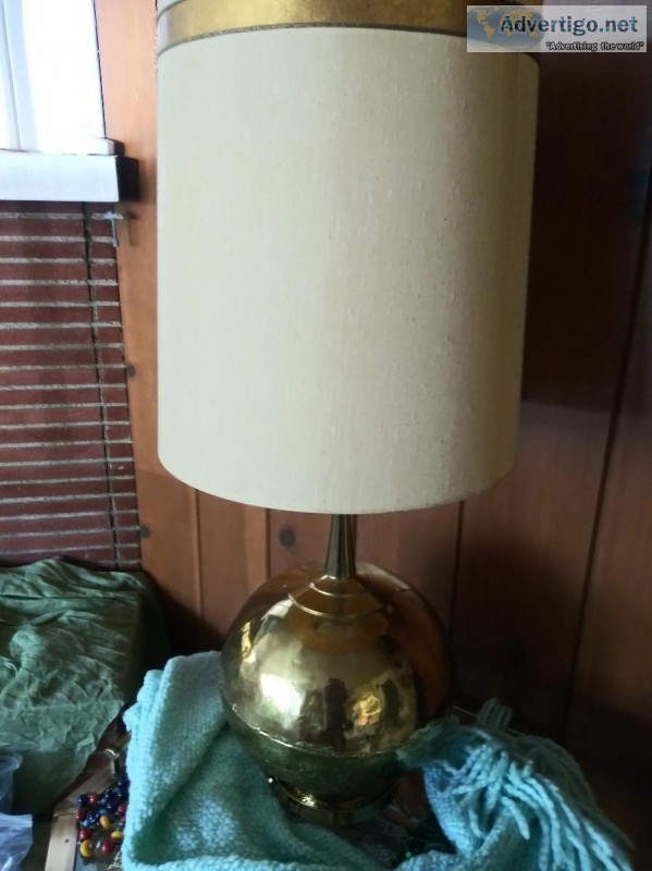 Beautiful brass vintage lamp