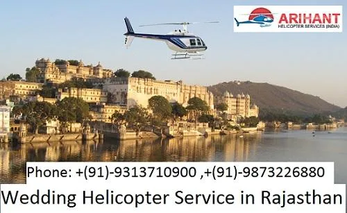 Wedding Helicopter Service in Rajasthan