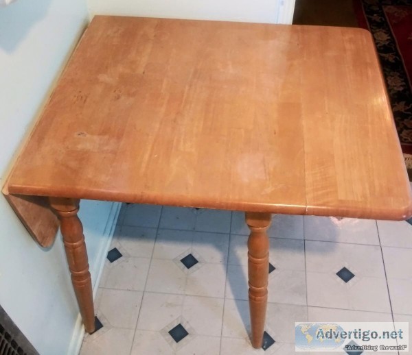 Solid oak vintage kitchen table