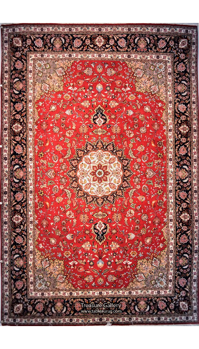 Exquisite Tabriz Wool Persian Rug for Sale