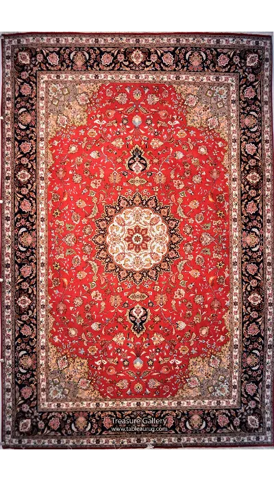 Exquisite Tabriz Wool Persian Rug for Sale