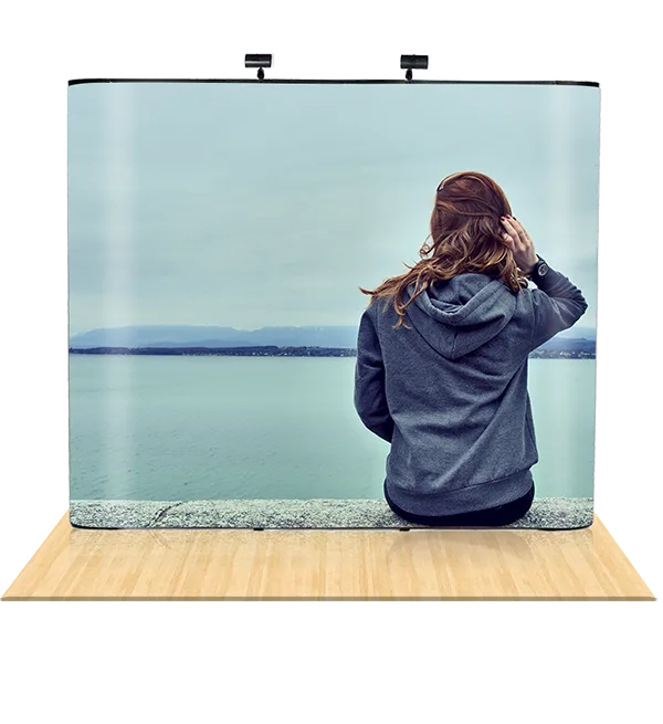 Tension Fabric Displays And Booths With Unlimited Color -Tent De