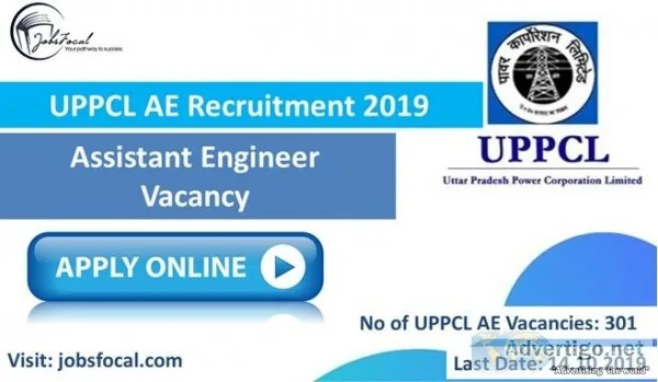UPPCL AE Recruitment 2019 -20 (121) Assistant Engineer Vacancy A