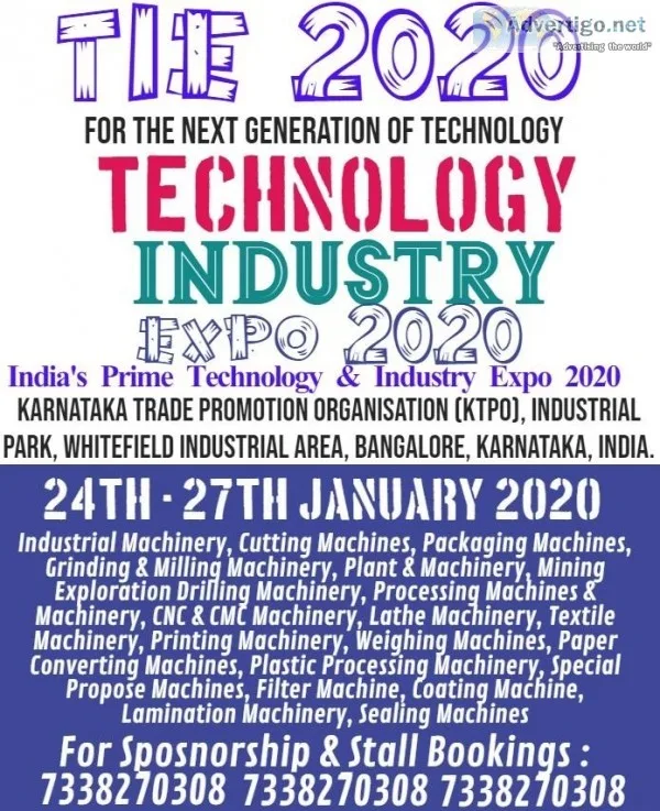 TECHNOLOGY and INDUSTRY EXPO 2020