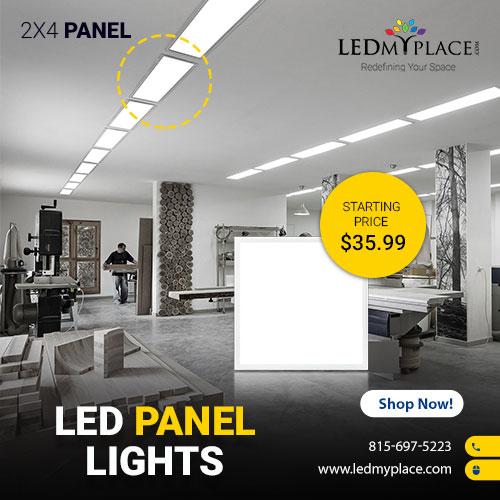 Install LED Panel Light For Better Indoor Lighting