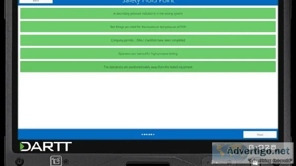 Save Time Pressure Testing with a DARTT Recorder
