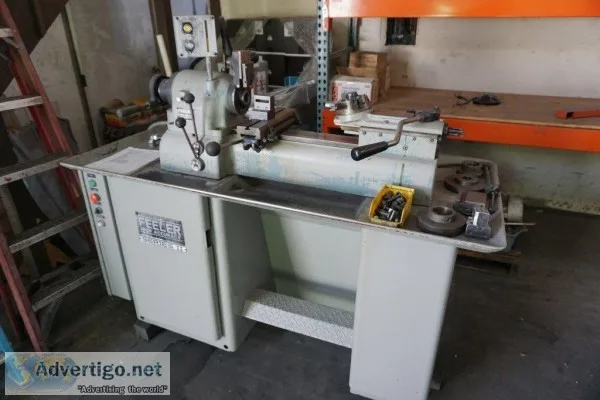 FEELER Precision 2nd Operation Toolroom Lathe loaded with toolin