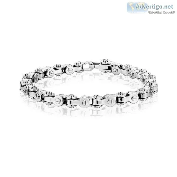 Stainless Steel Bicycle Chain Bracelet