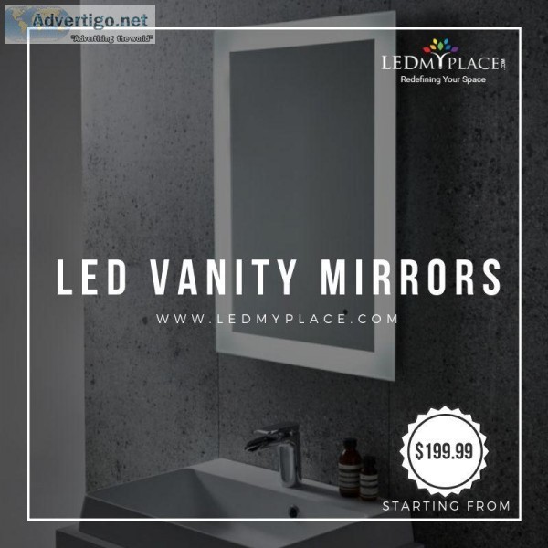 LED Vanity Mirrors- Perfect Fit for Bathrooms Order Now
