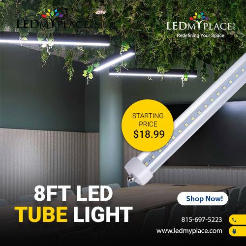 Illuminate Your Indoor Areas By Using 8ft LED Tube Light