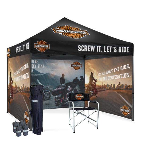 Custom Printed Logo Tent  Trade Show Tent  Starline Tents