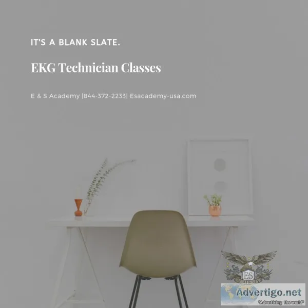 It&rsquos a Blank Slate - EKG Technician