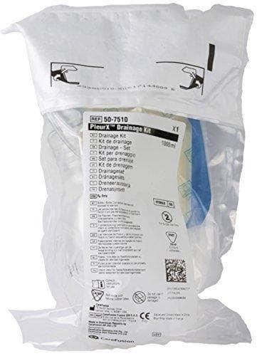 CareFusion Pleurx 50-7510 Drainage Kit W1000 Milliliter Vacuum B
