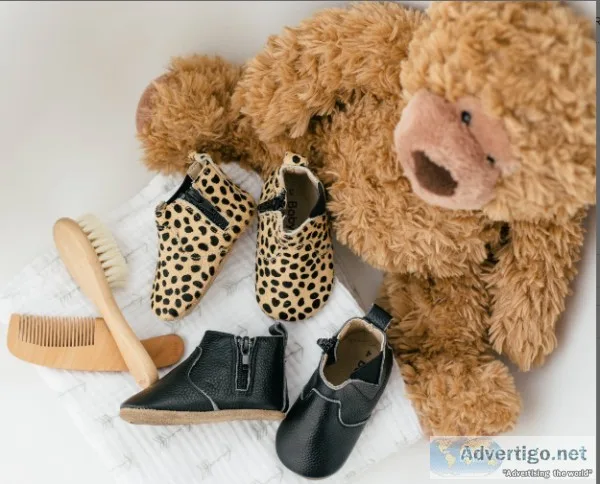 Chelsea Leopard Moccasin Boot &ndash BabyMoccs