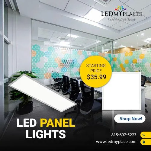 Illuminate Your Indoor Areas By Using LED Panels light