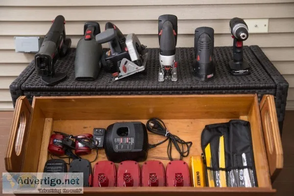 Craftsman 6 piece 19.2 Volt Cordless Power Tool Set