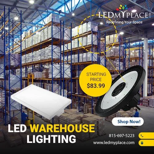 Illuminate Your Warehouse With Most Efficient LED Warehouse Ligh