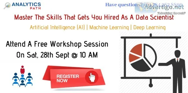 For Free Interactive session on Data Science by IIT and IIM Expe