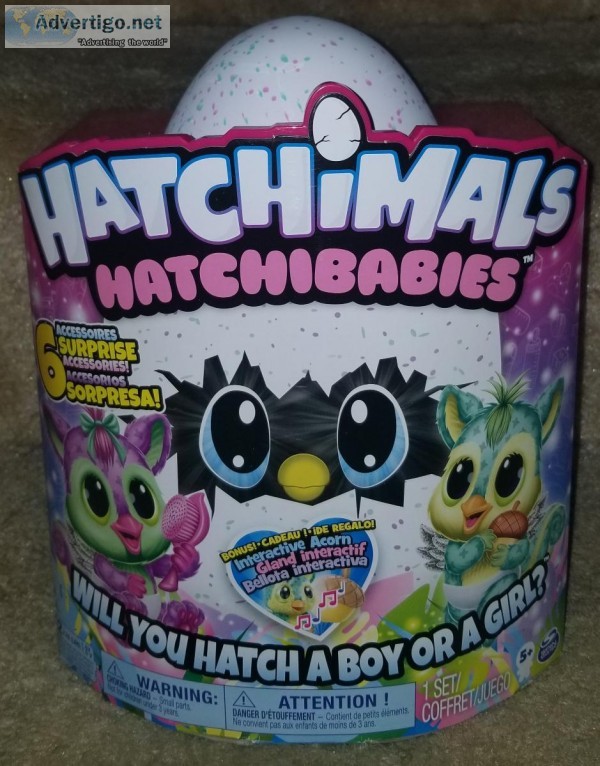 Hatchimals Hatchibabies Chipadee