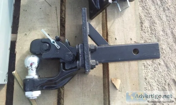 (2) UNUSED STIFF NECK PINTLE HITCH