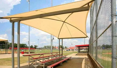 sail shade tensile structure