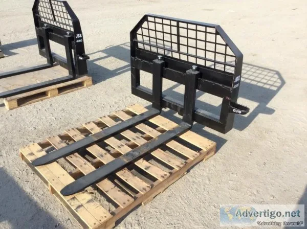 (4) UNUSED JBX 4000 48&quot FORK ATTACHMENT